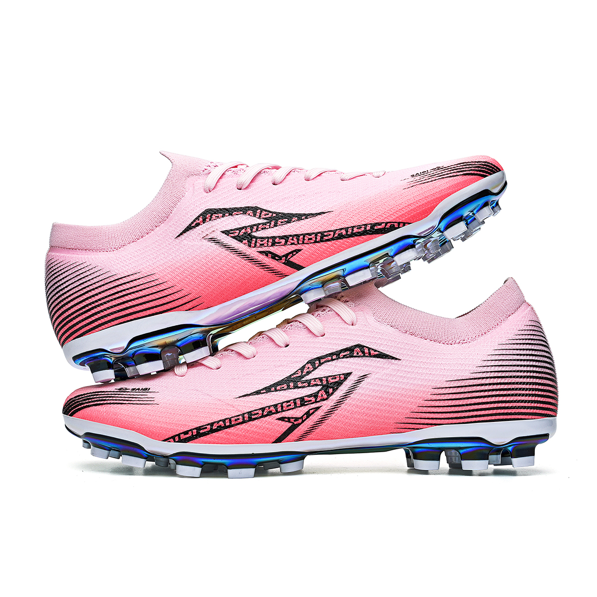 3618MJ-Low-Cut TPU Soccer Shoes with Gold Sole, Sizes 35-45 — 3