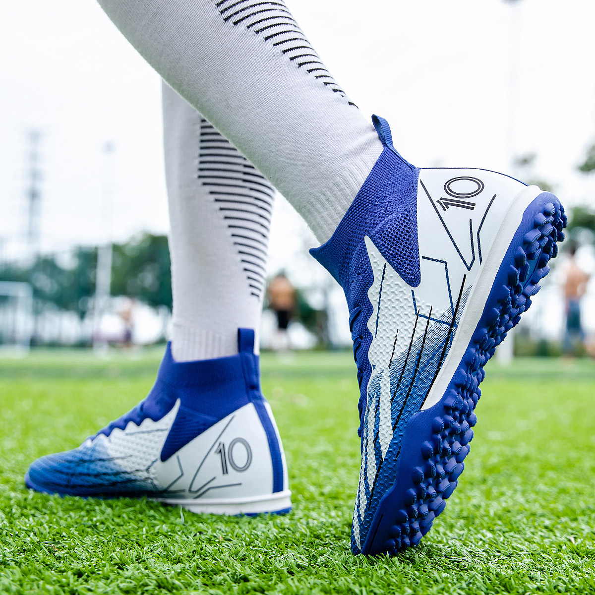 95KS-Stock High Top TF Football Shoes,EU Sizes 35-45 — 9