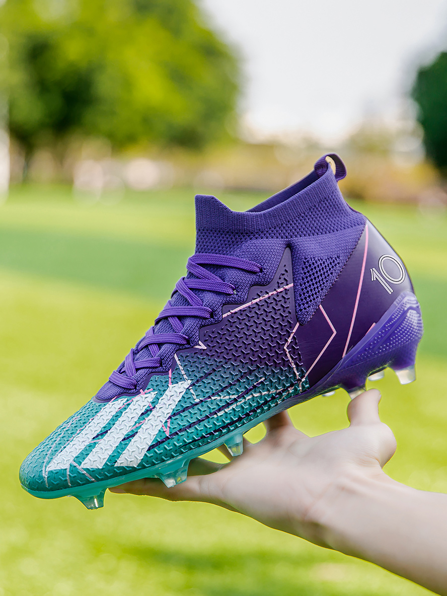 AK47C-Stock High Heel FG Football Shoes,EU Sizes 35-45 — 5