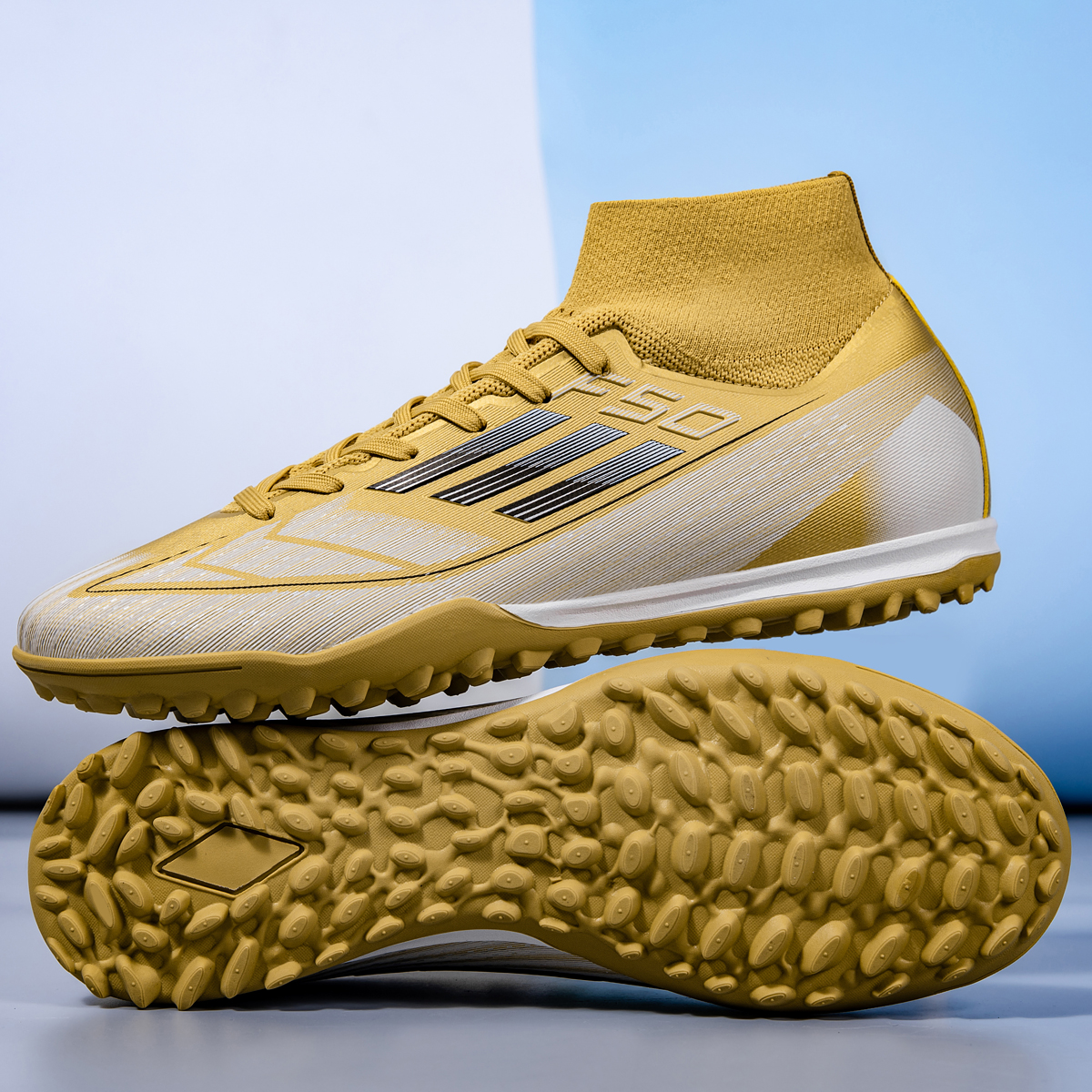 F50S-Stock High Heel TF Football Shoes,EU Sizes 35-45 — 15