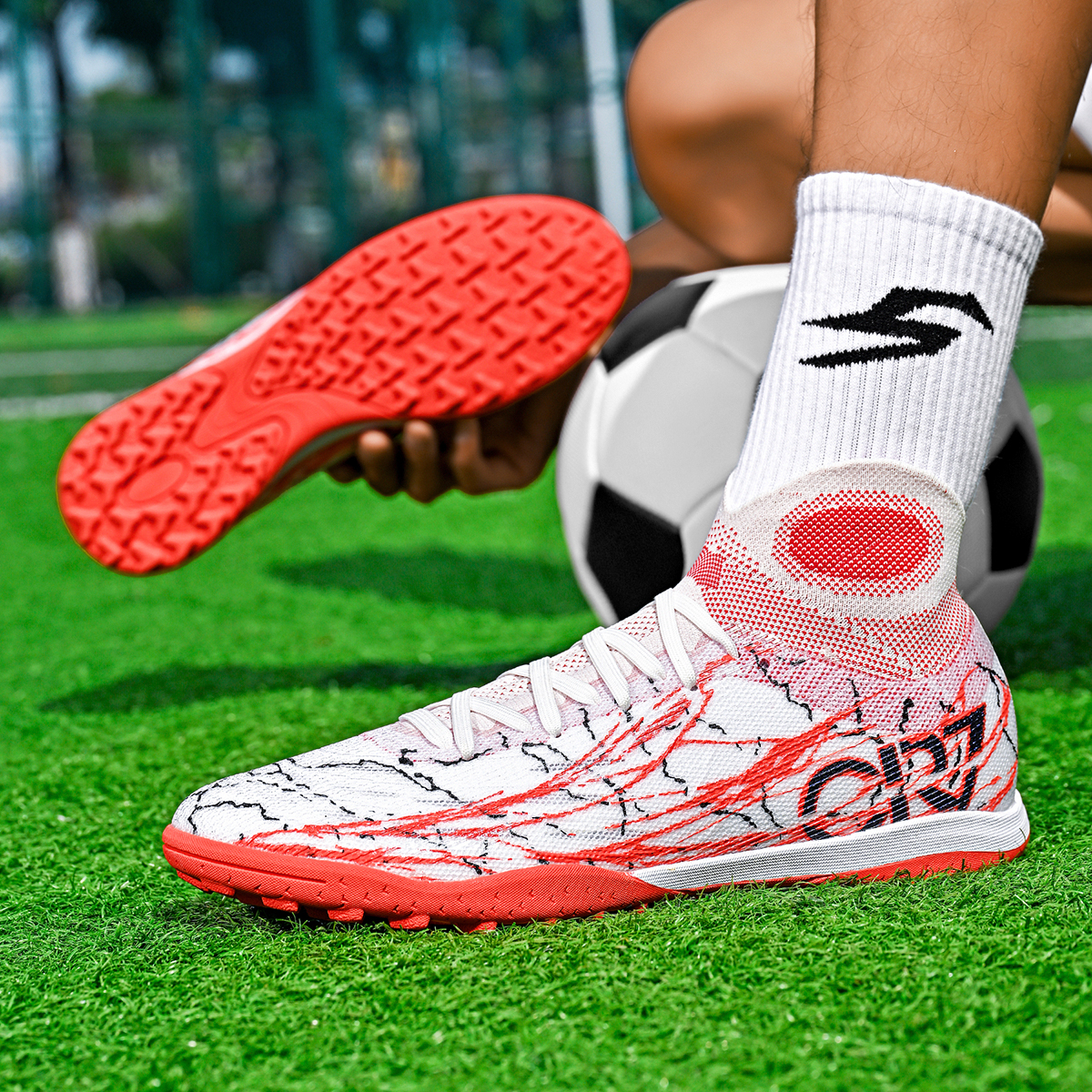 305S-TPU Upper Turf Soccer Cleats Sizes 35-45 — 10