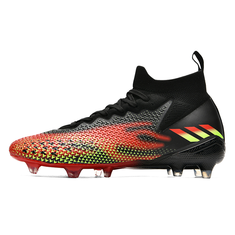 98KC-Stock High Top FG Football Shoes,EU Sizes 35-45