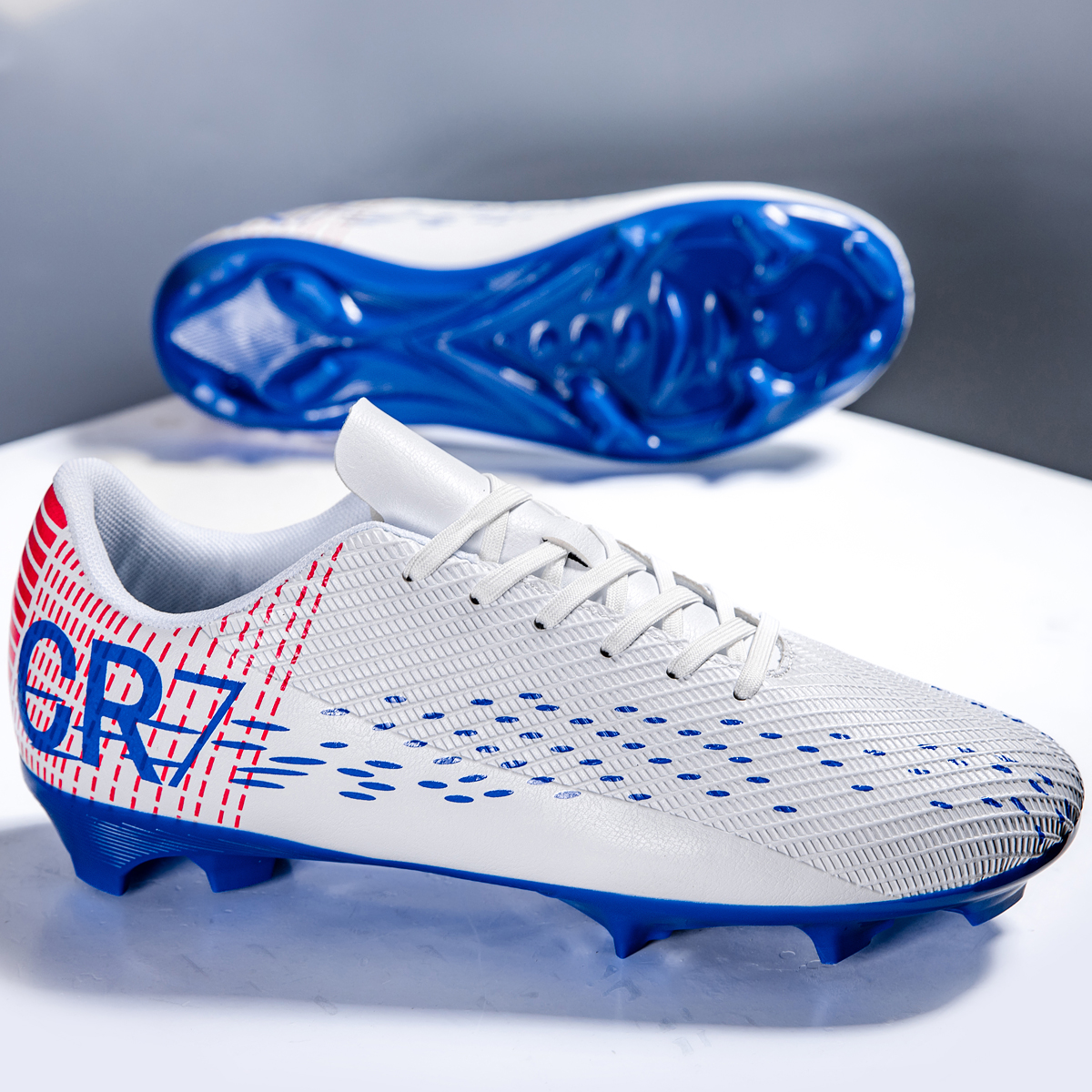 7007C-Stock Low-cut FG Football Shoes,EU Sizes 38-45 — 3