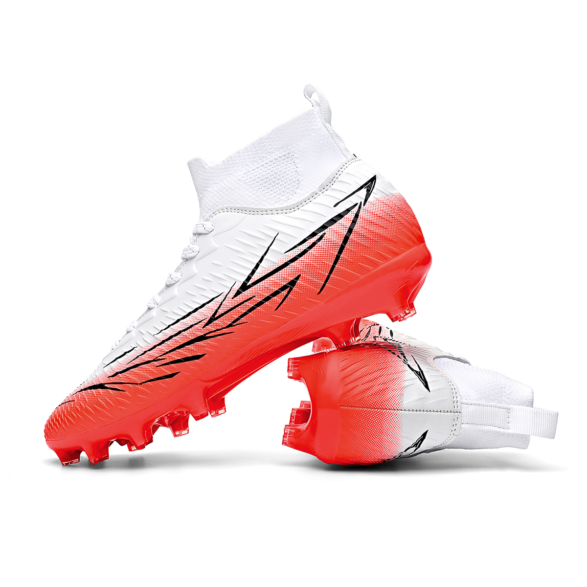 1998C-High-Cut Lace-Up Soccer Cleats Sizes 39-45 — 9