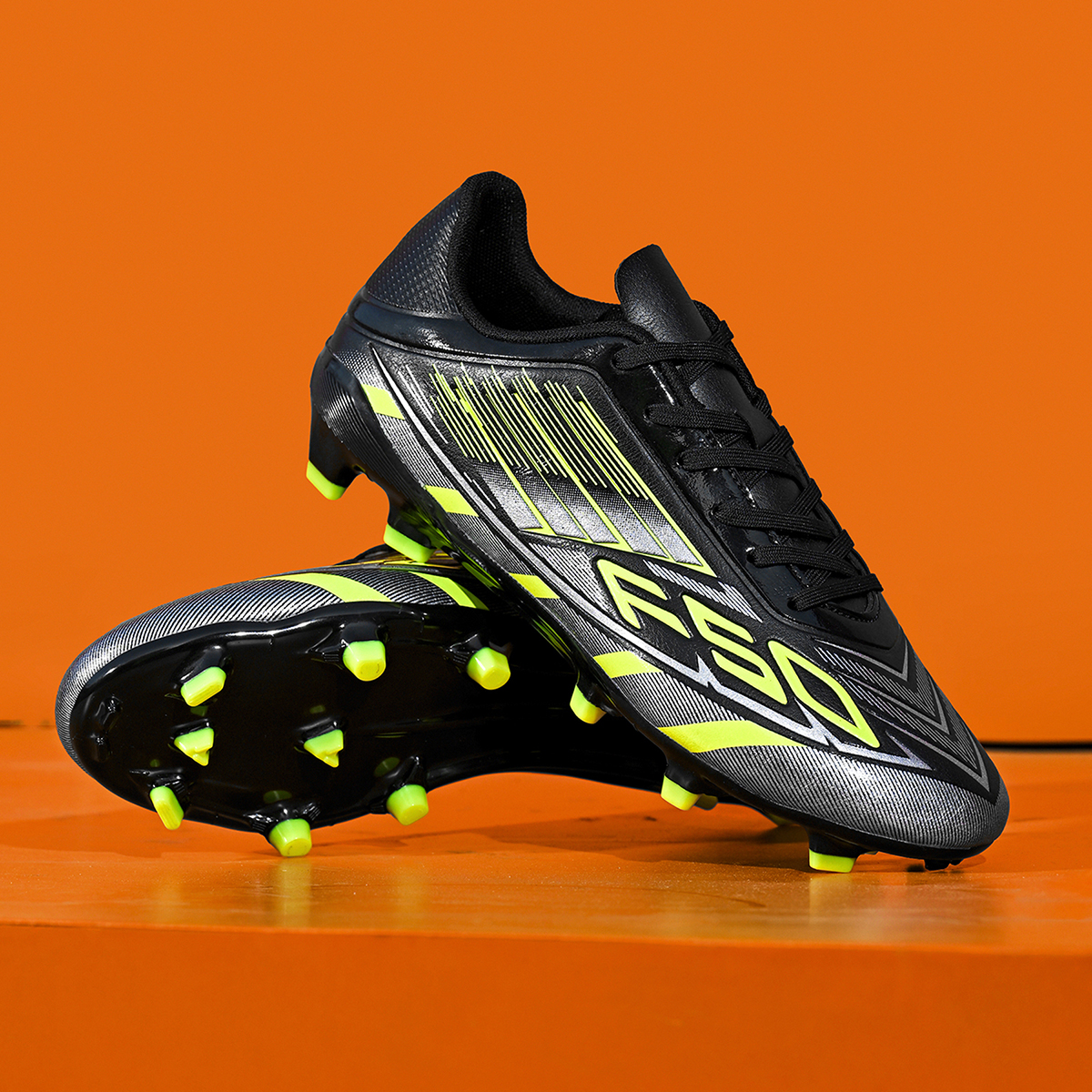 DF002C-Stock Lace-up FG Football Shoes,EU Sizes 35-45 — 2