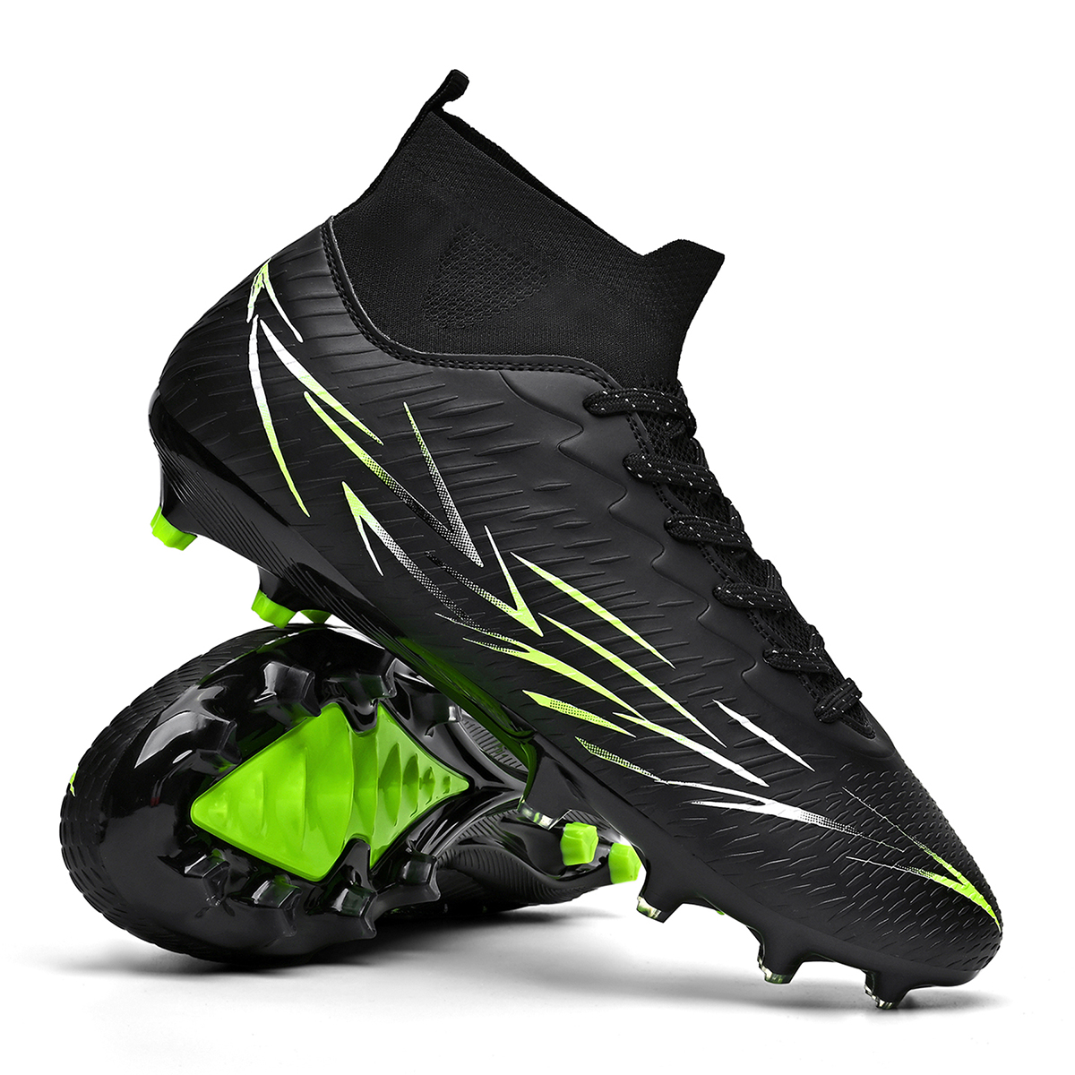1998C-High-Cut Lace-Up Soccer Cleats Sizes 39-45 — 2