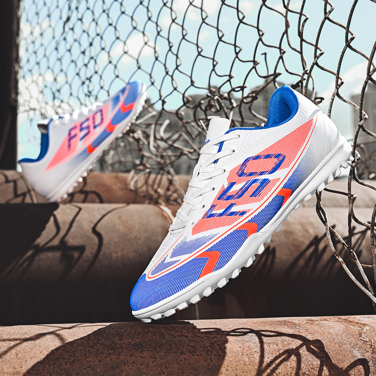 DF001S-Stock Lace-up TF Football Shoes,EU Sizes 35-45 — 10
