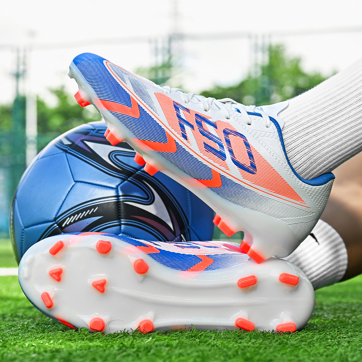 DF001C-Stock Lace-up FG Football Shoes,EU Sizes 35-45 — 12