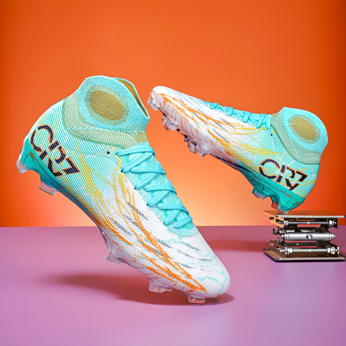 305C-TPU Upper Long Stud Soccer Cleats Sizes 35-45 — 6