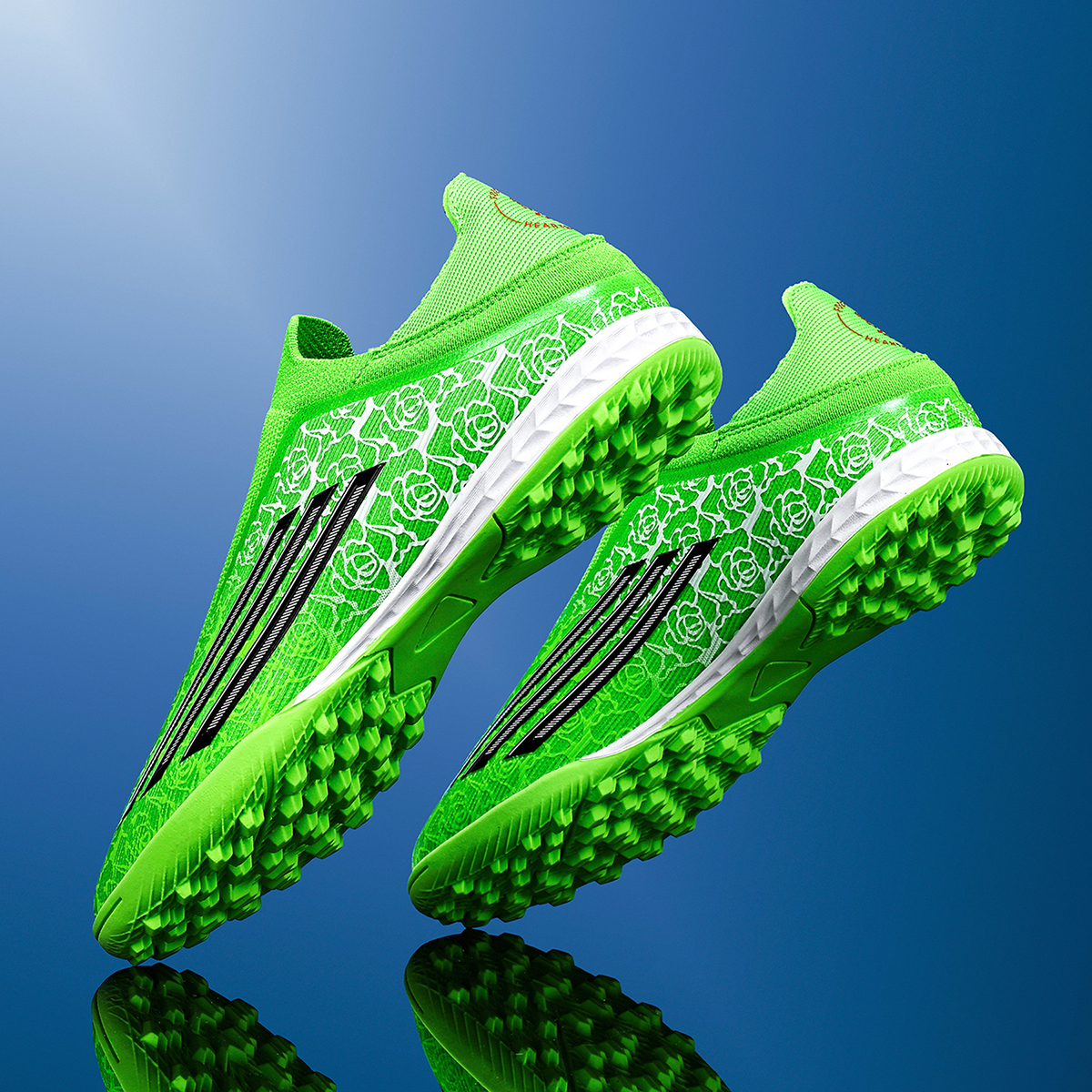 8553S-Stock Slip-on TF Football Shoes,EU Sizes 33-45 — 7