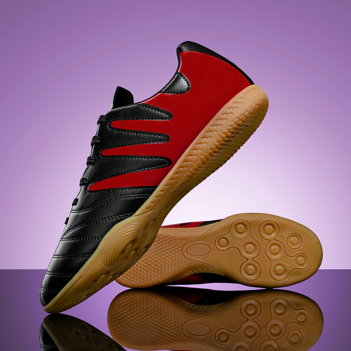 3599P-PU Upper Flat-Sole Soccer Shoes Sizes 35-45 — 8