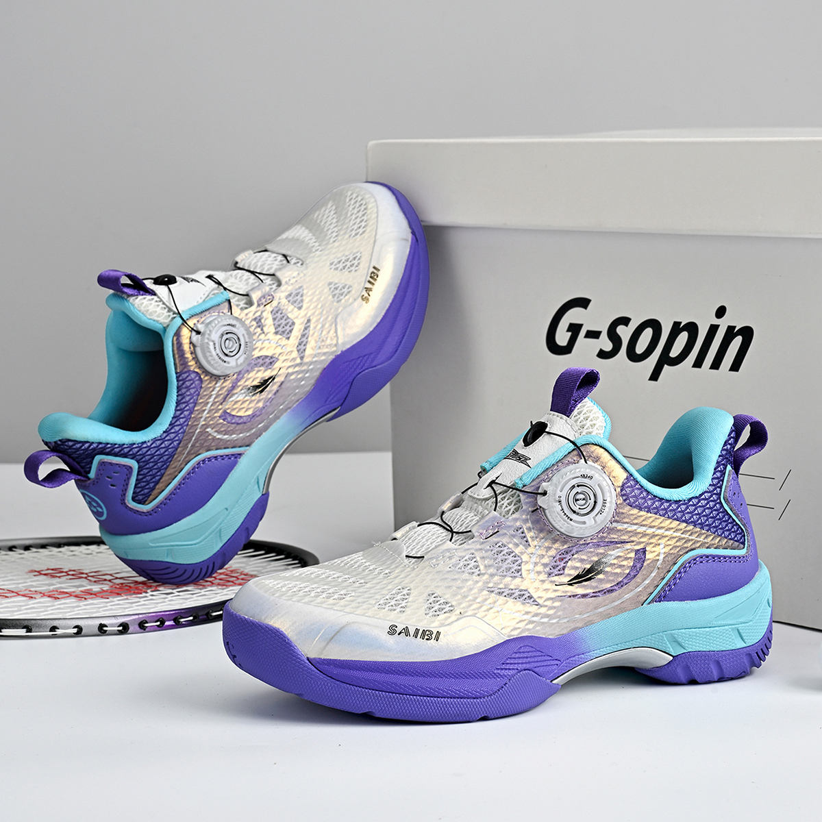 Y002T-Stock Children Badminton Shoes,EU Sizes 29-38 — 18