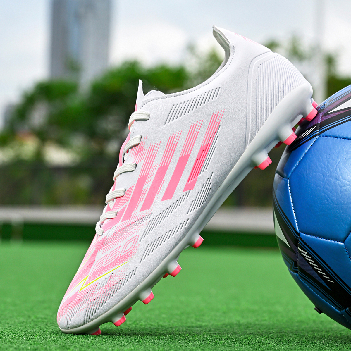 5566C-Stock Lace-up AG Football Boots — 3
