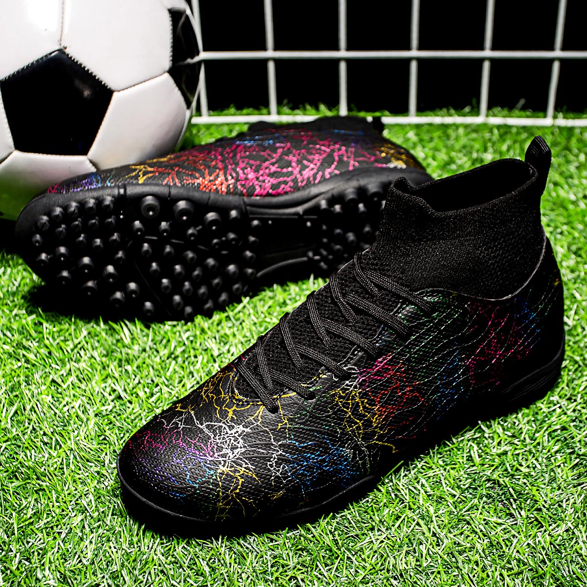 1986S-High-Cut Turf Soccer Cleats Sizes 32-46 — 3
