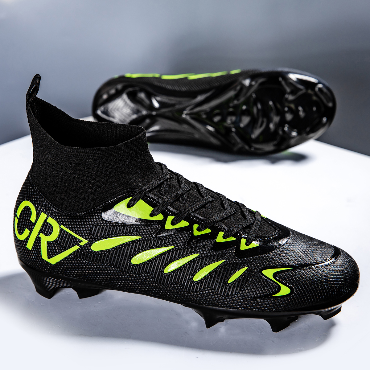 7001C-Stock High Top FG Football Shoes,EU Sizes 38-45 — 13