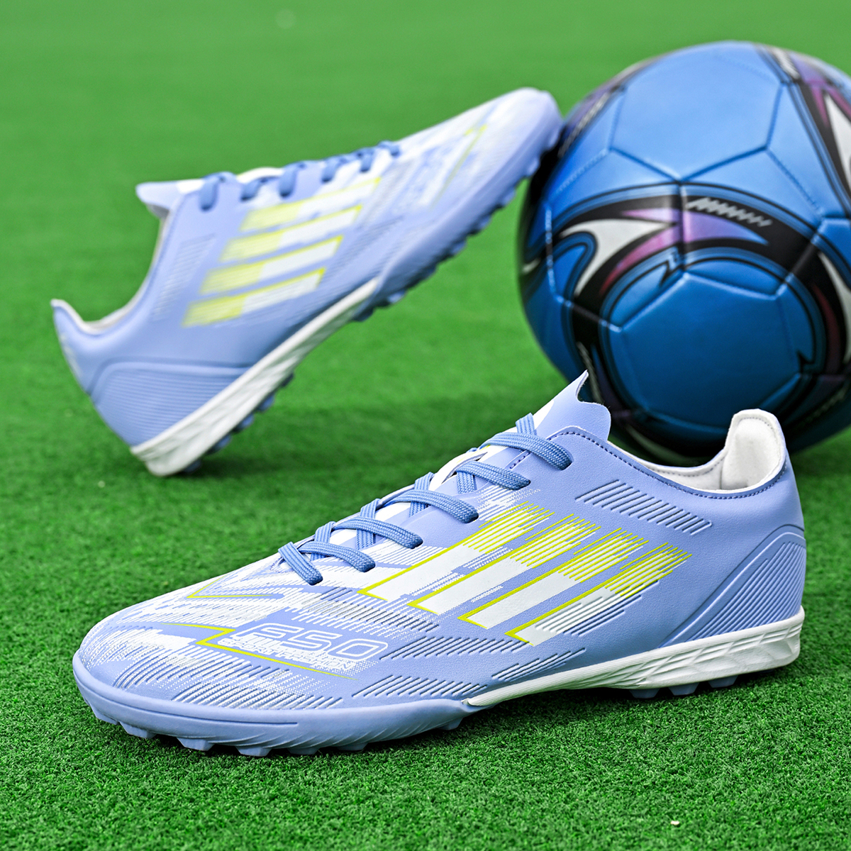 5566S-Stock Lace-up TF Football Shoe — 8