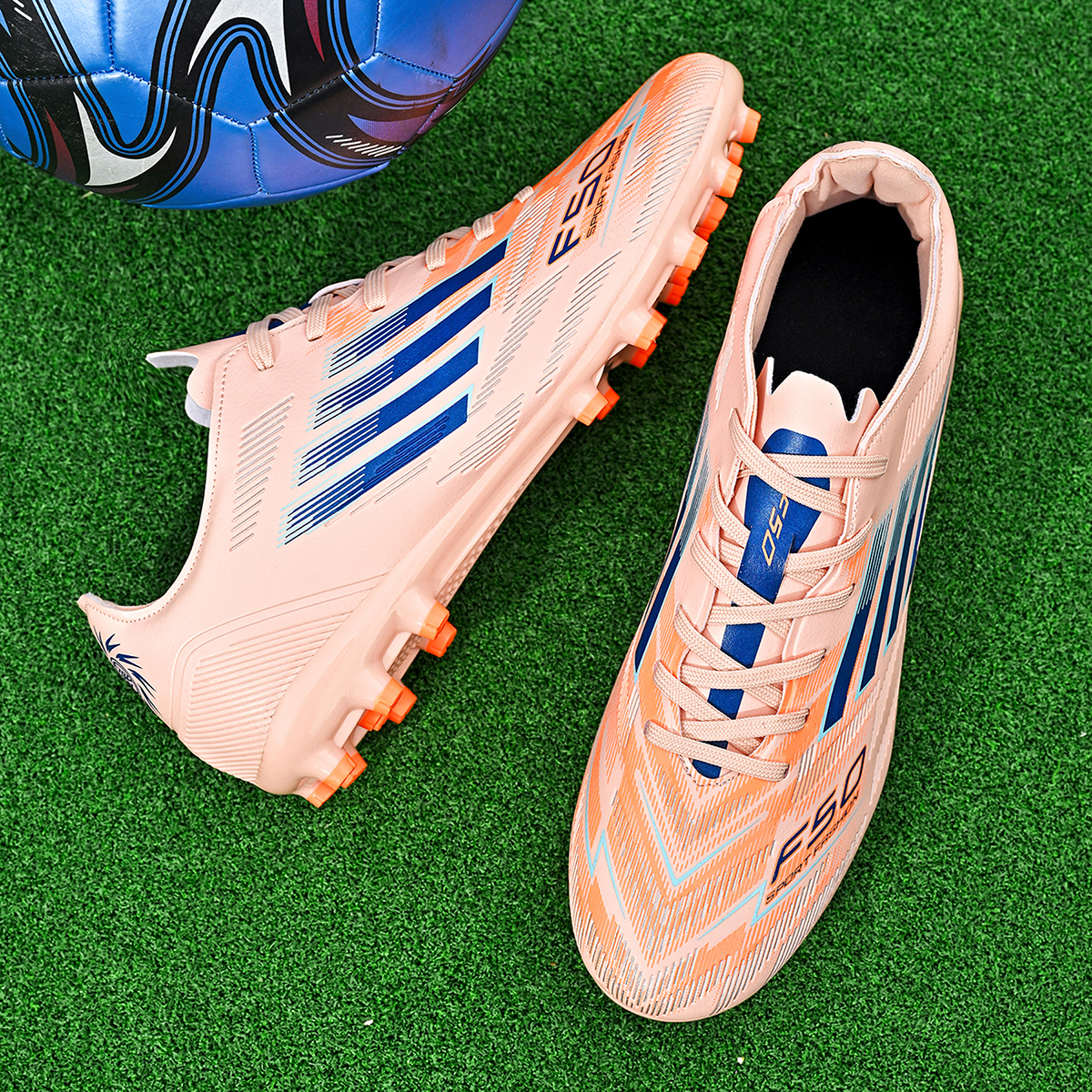 5566C-Stock Lace-up AG Football Boots — 10