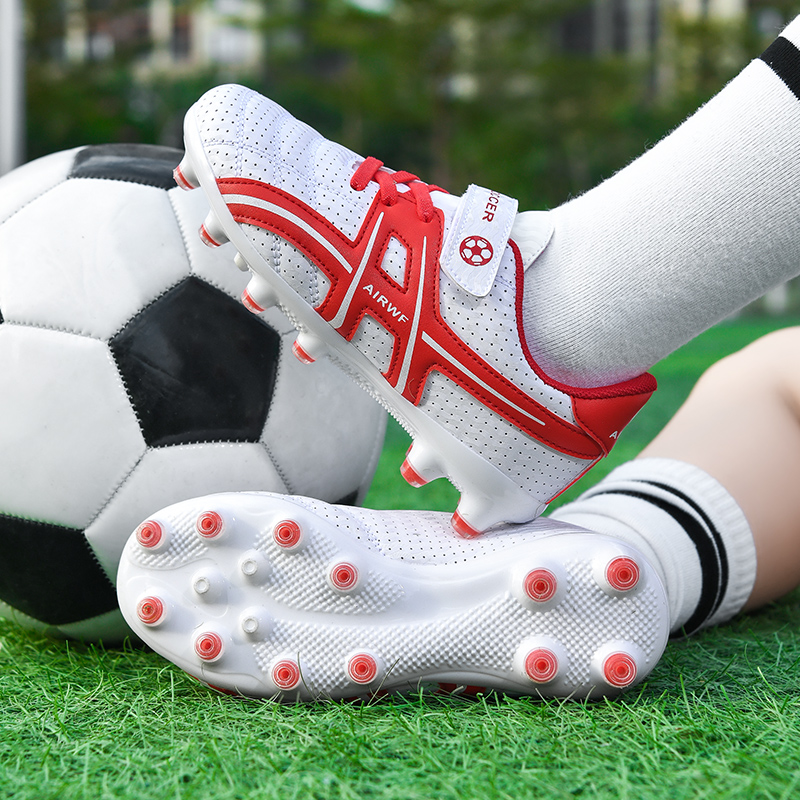 3368C-Lace-Up Low-Cut Long Stud Soccer Cleats Sizes 28-39 — 7