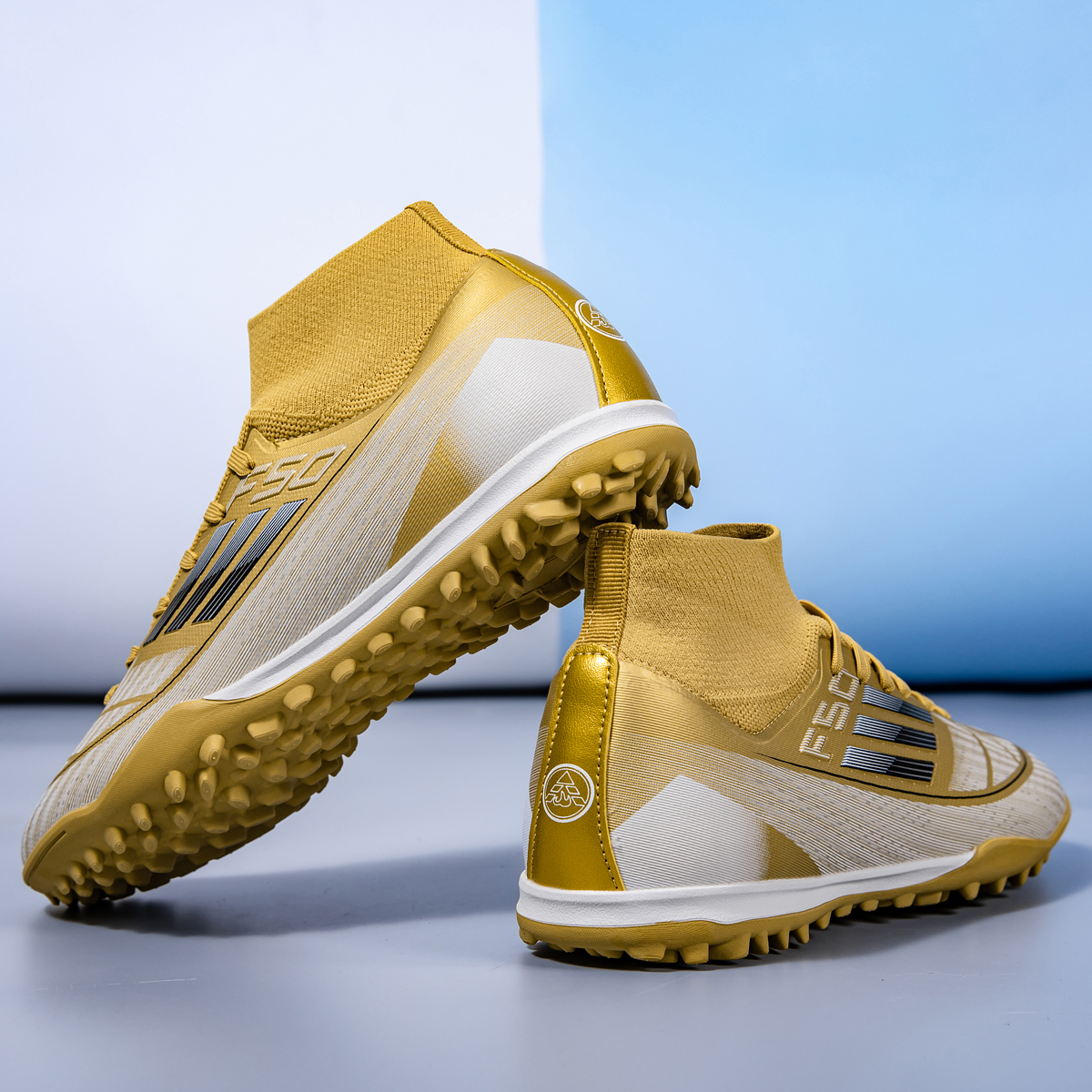 F50S-Stock High Heel TF Football Shoes,EU Sizes 35-45 — 14