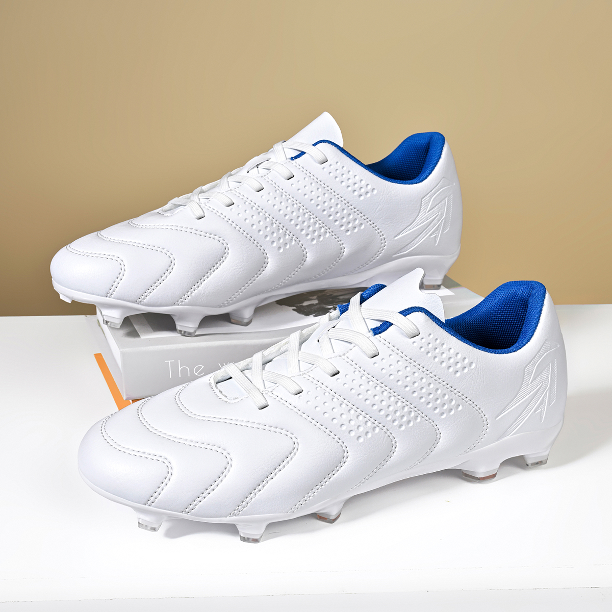 3680C-Stock Lace-up FG Football Shoes,EU Sizes 35-45 — 5