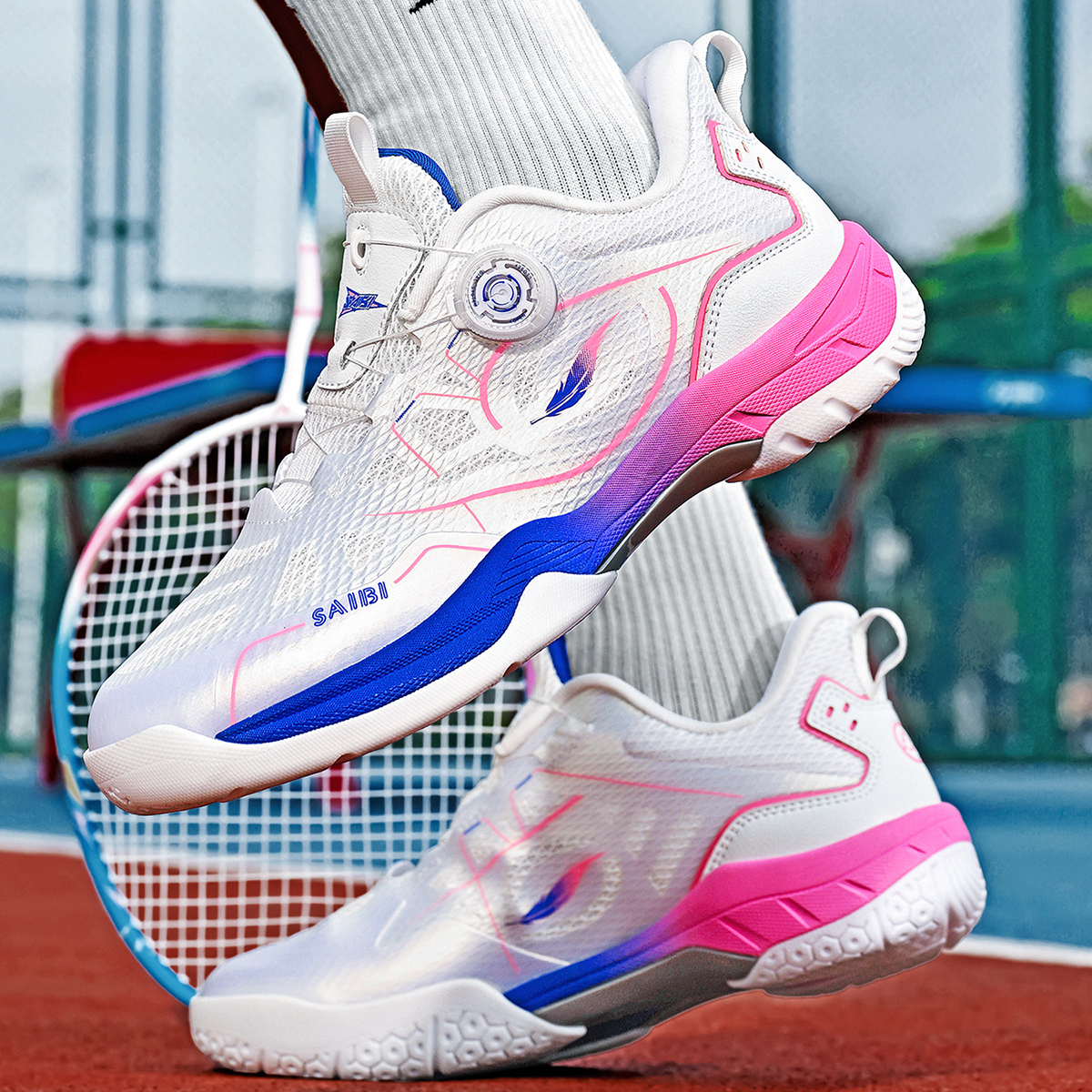 Y002-Stock Carbon Plate Badminton Shoes,EU Sizes 36-46 — 8