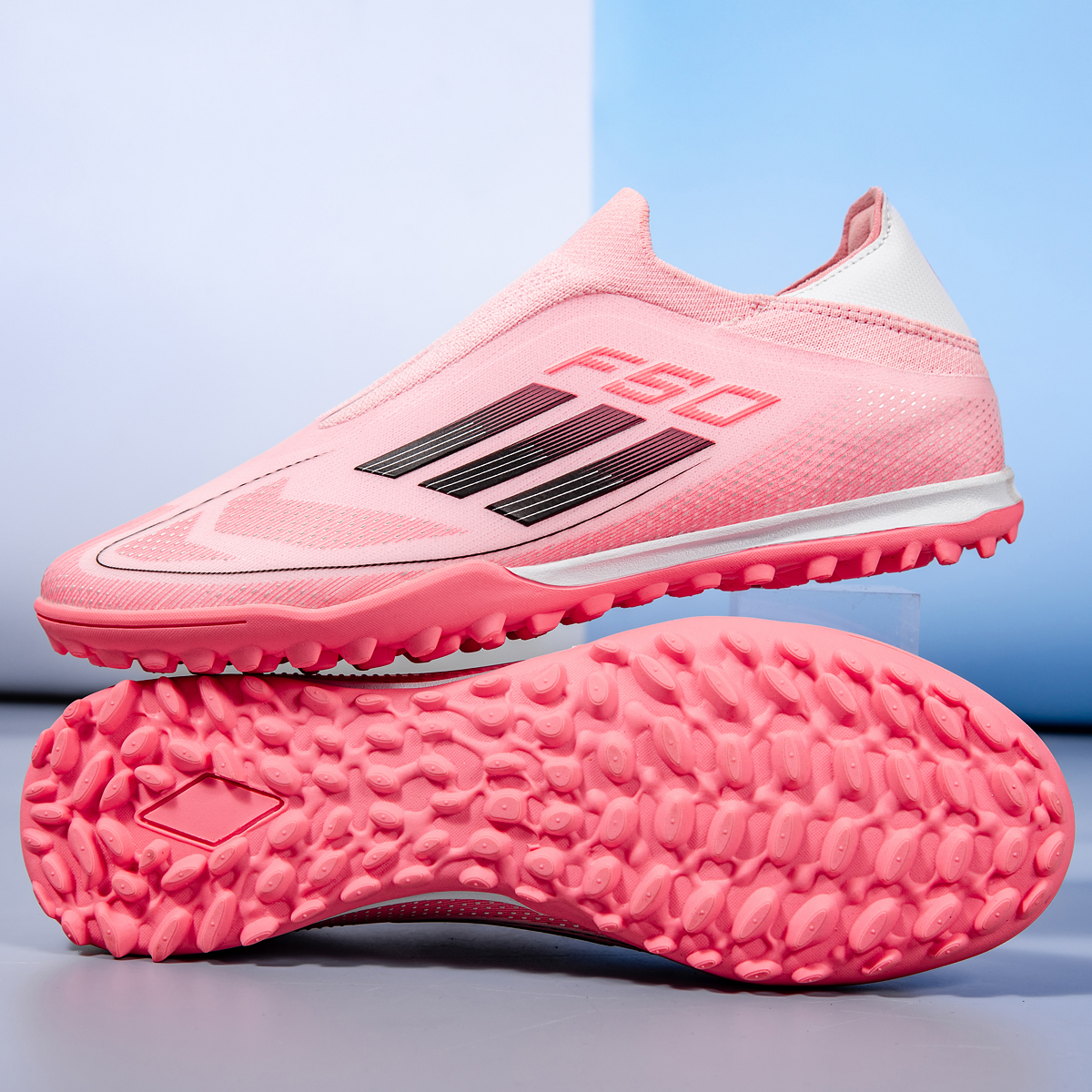 DF50S-Stock Low-cut TF Football Shoes,EU Sizes 35-45 — 5