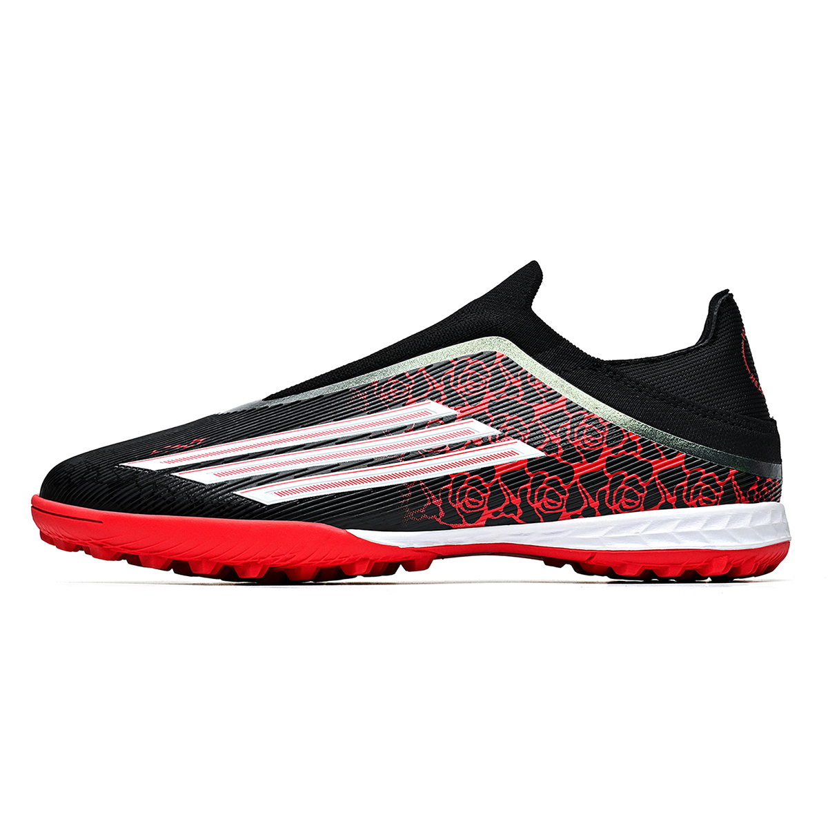 8553S-Stock Slip-on TF Football Shoes,EU Sizes 33-45