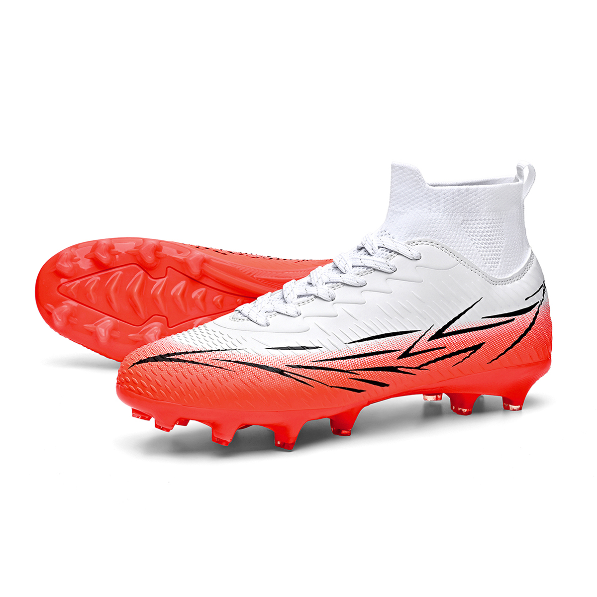1998C-High-Cut Lace-Up Soccer Cleats Sizes 39-45 — 4