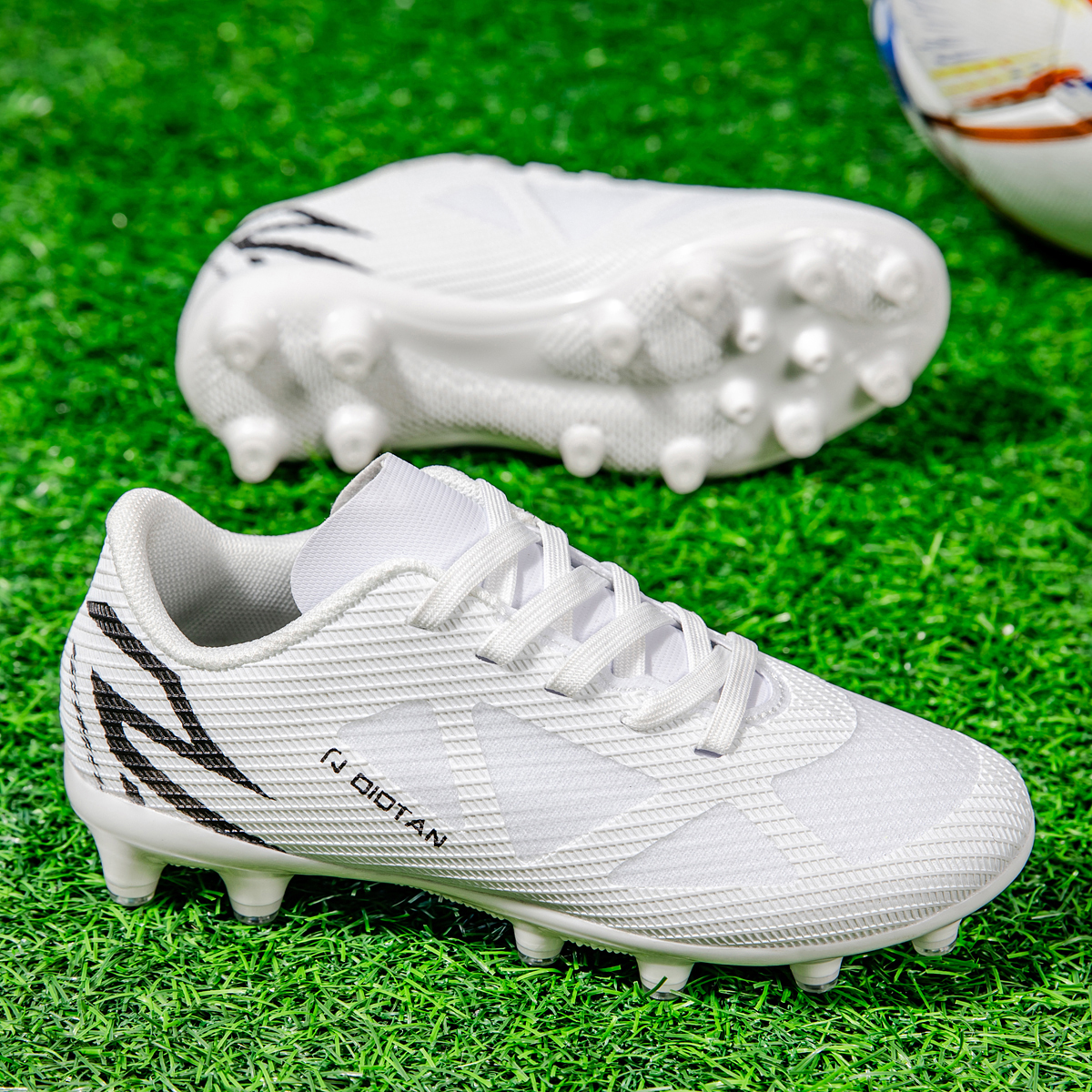 2450C-Lace-Up Low-Cut Long Stud Soccer Cleats Sizes 30-38 — 5