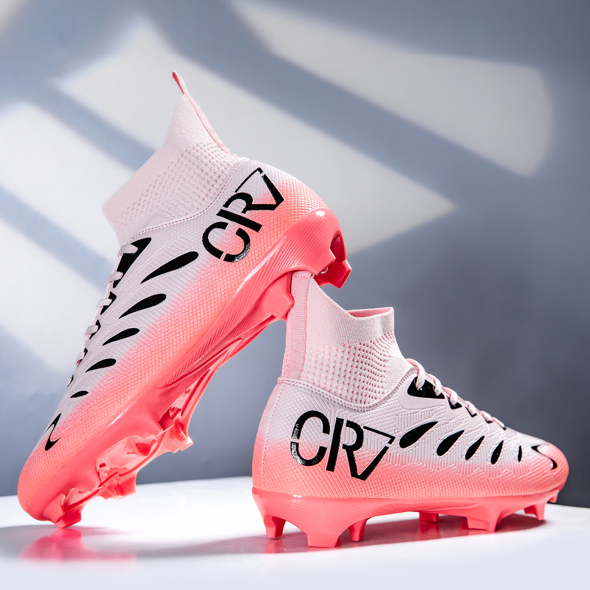 7001C-Stock High Top FG Football Shoes,EU Sizes 38-45 — 6