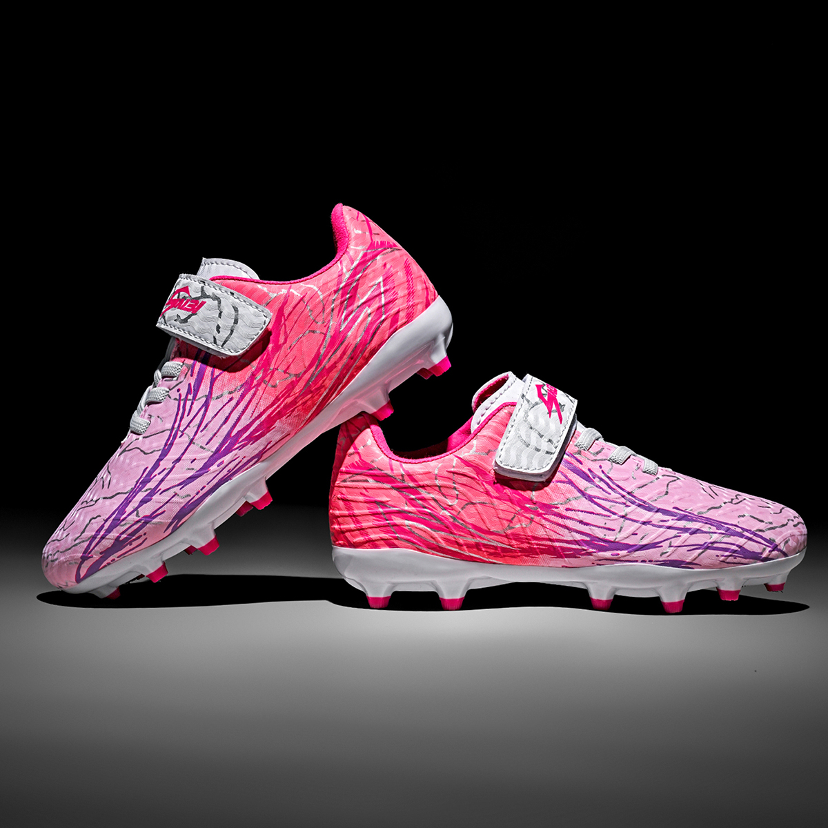 2210C-PU Upper Long Stud Soccer Cleats for Kids Sizes 26-38 — 6