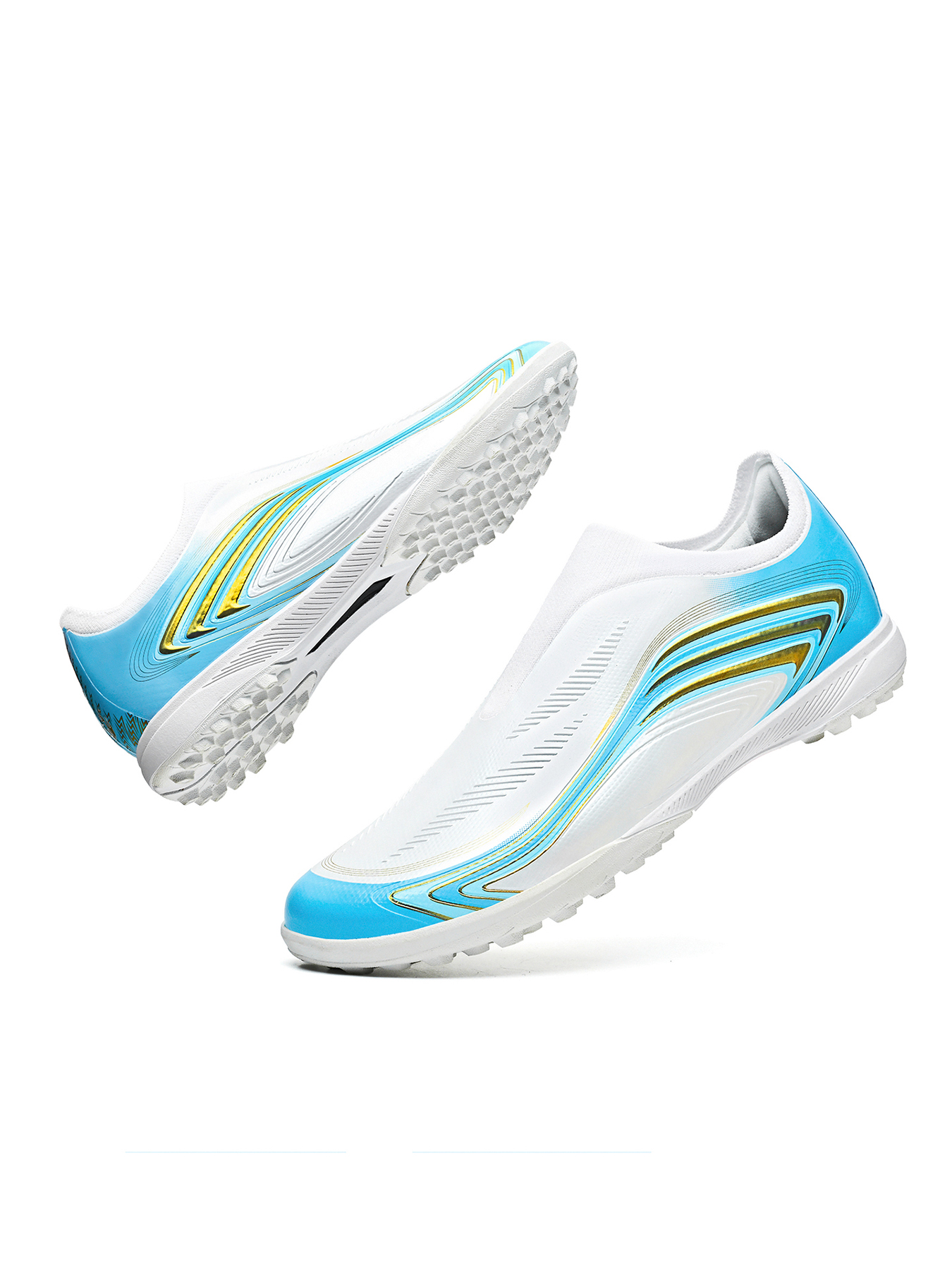 8848S-Stock Slip-on Turf Football Boots, Size 32-45 — 4