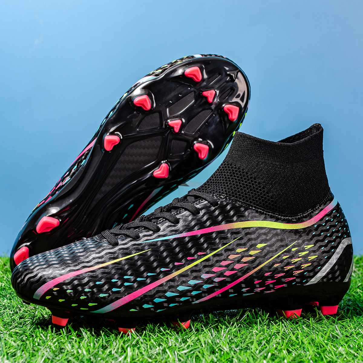 8070C-Stock Lace-up FG Football Shoes,EU Sizes 38-45 — 14