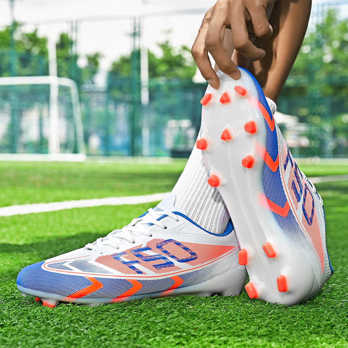 DF001C-Stock Lace-up FG Football Shoes,EU Sizes 35-45 — 11