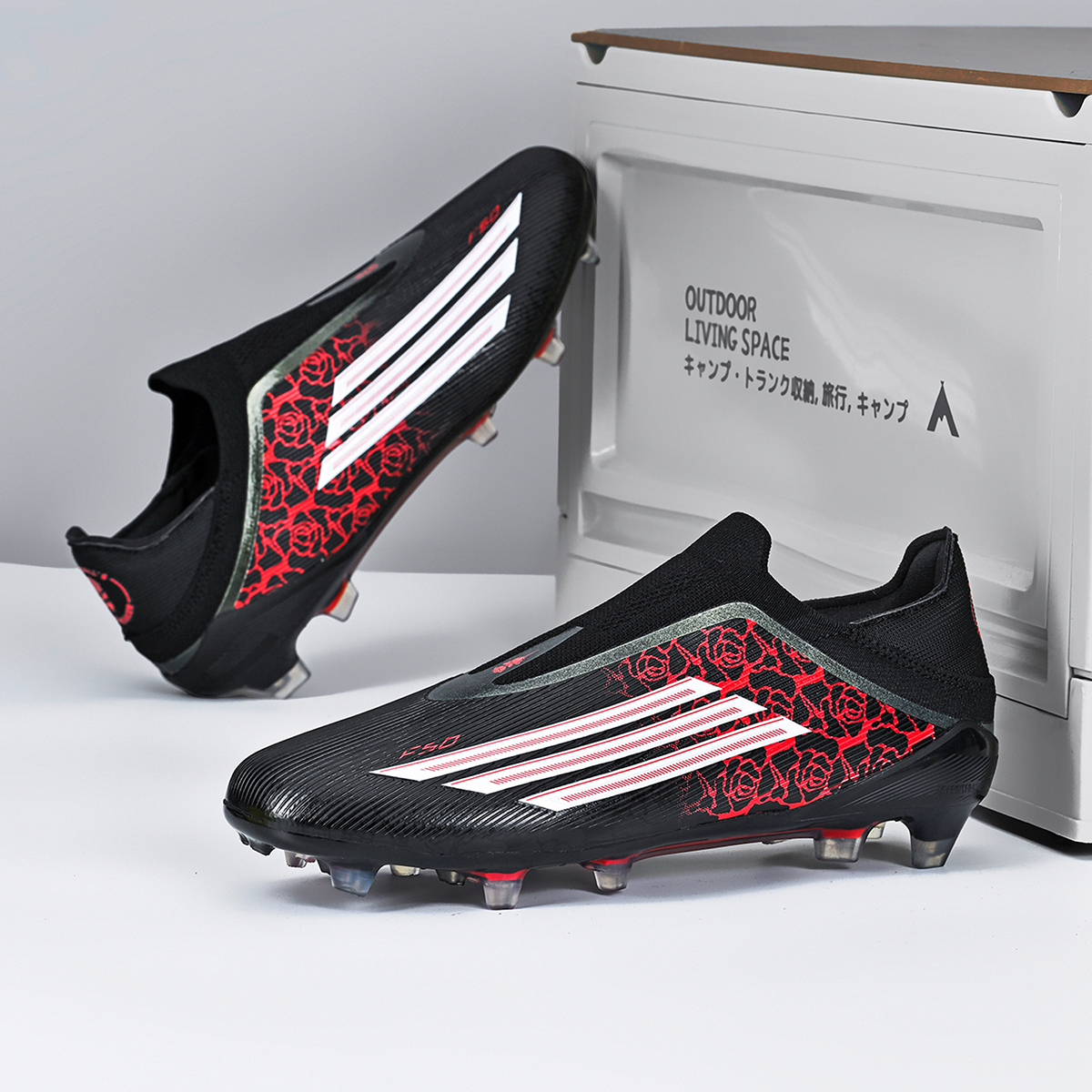 8553C-Stock Slip-on FG Football Shoes,EU Sizes 33-45 — 12