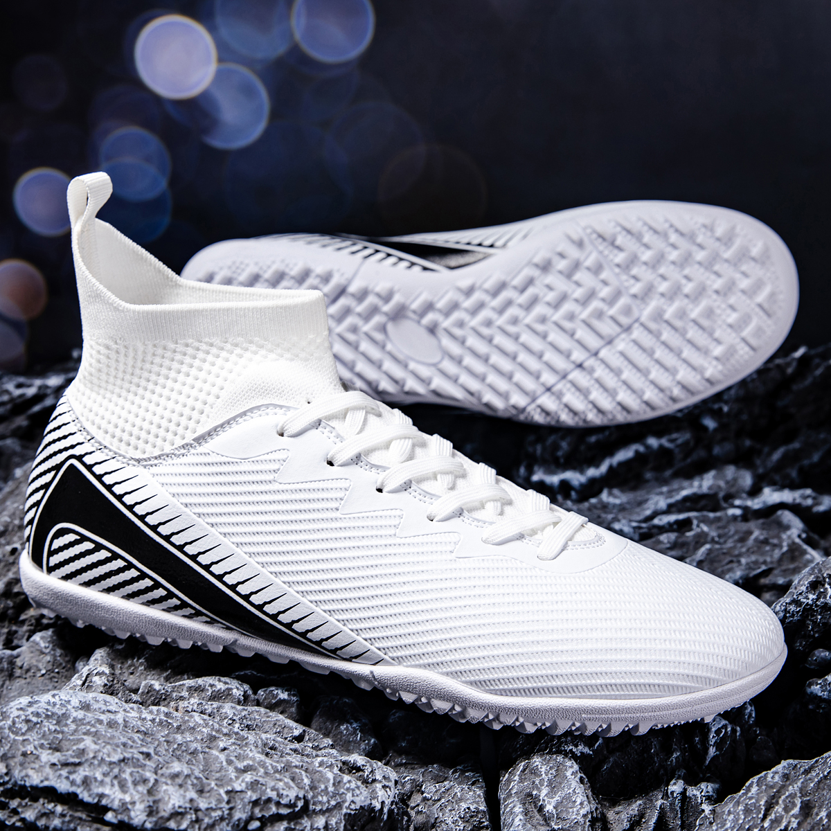 7066S-Stock Non-slip TF Football Boot,EU Sizes 38-45 — 9