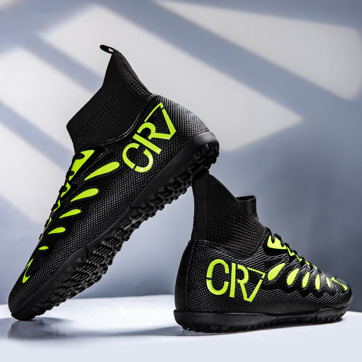 7001S-Stock High Top TF Football Shoes,EU Sizes 38-45 — 14