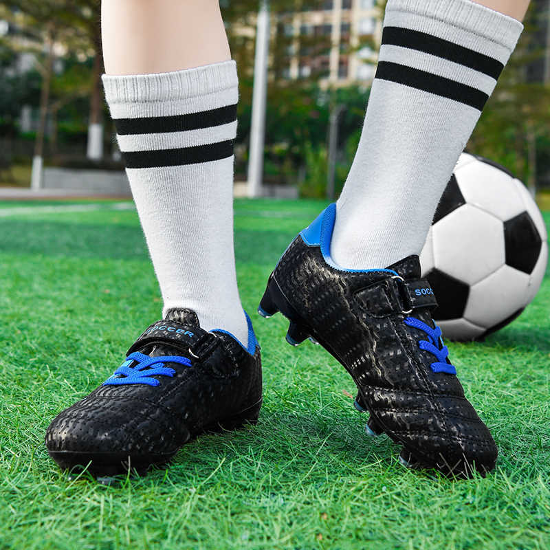 3368C-Lace-Up Low-Cut Long Stud Soccer Cleats Sizes 28-39 — 10