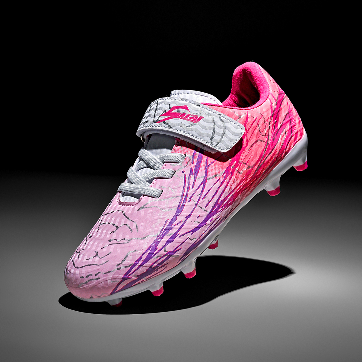 2210C-PU Upper Long Stud Soccer Cleats for Kids Sizes 26-38 — 2