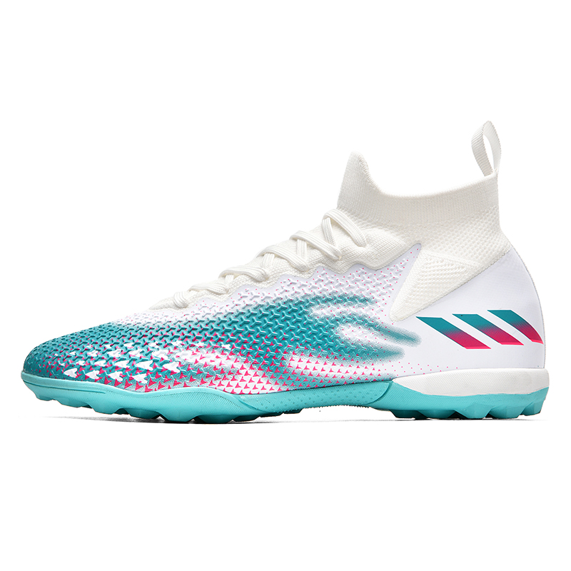 98KS-Stock High Top TF Football Shoes,EU Sizes 35-45
