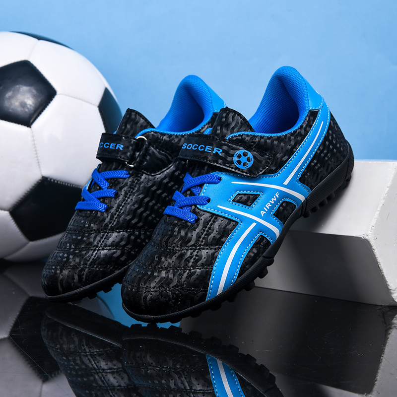 3368S-Lace-Up Low-Cut Turf Soccer Cleats Sizes 28-39 — 5