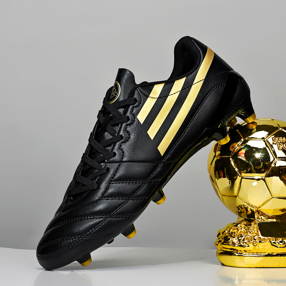 3560C-Lace-Up Long Stud Soccer Cleats Sizes 35-45 — 5