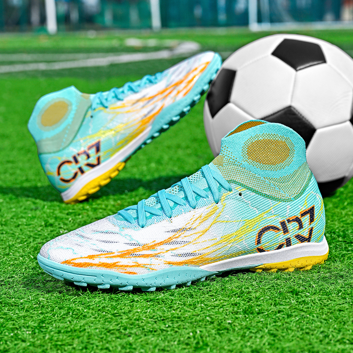 305S-TPU Upper Turf Soccer Cleats Sizes 35-45 — 4