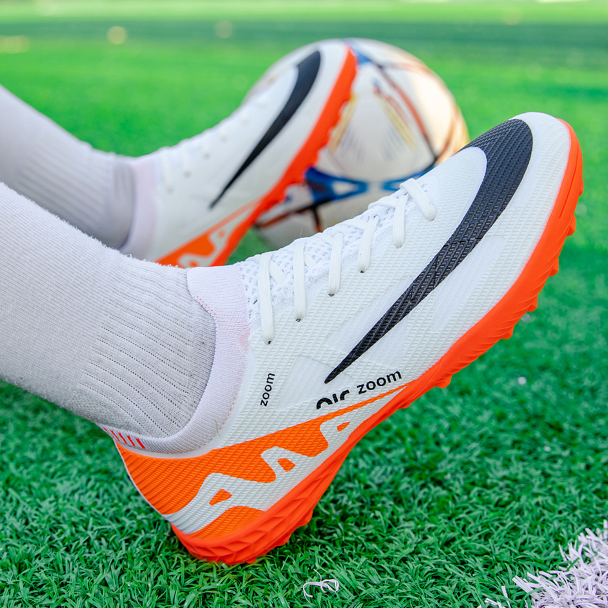198S-TPU Seamless Turf Soccer Shoes Sizes 31-47 — 9