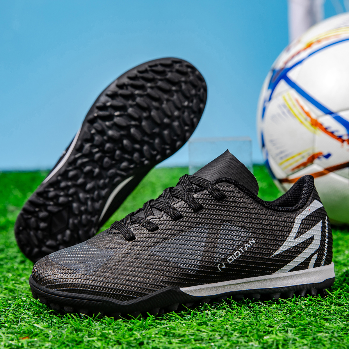 2450S-Lace-Up Low-Cut Turf Soccer Cleats Sizes 30-38 — 12