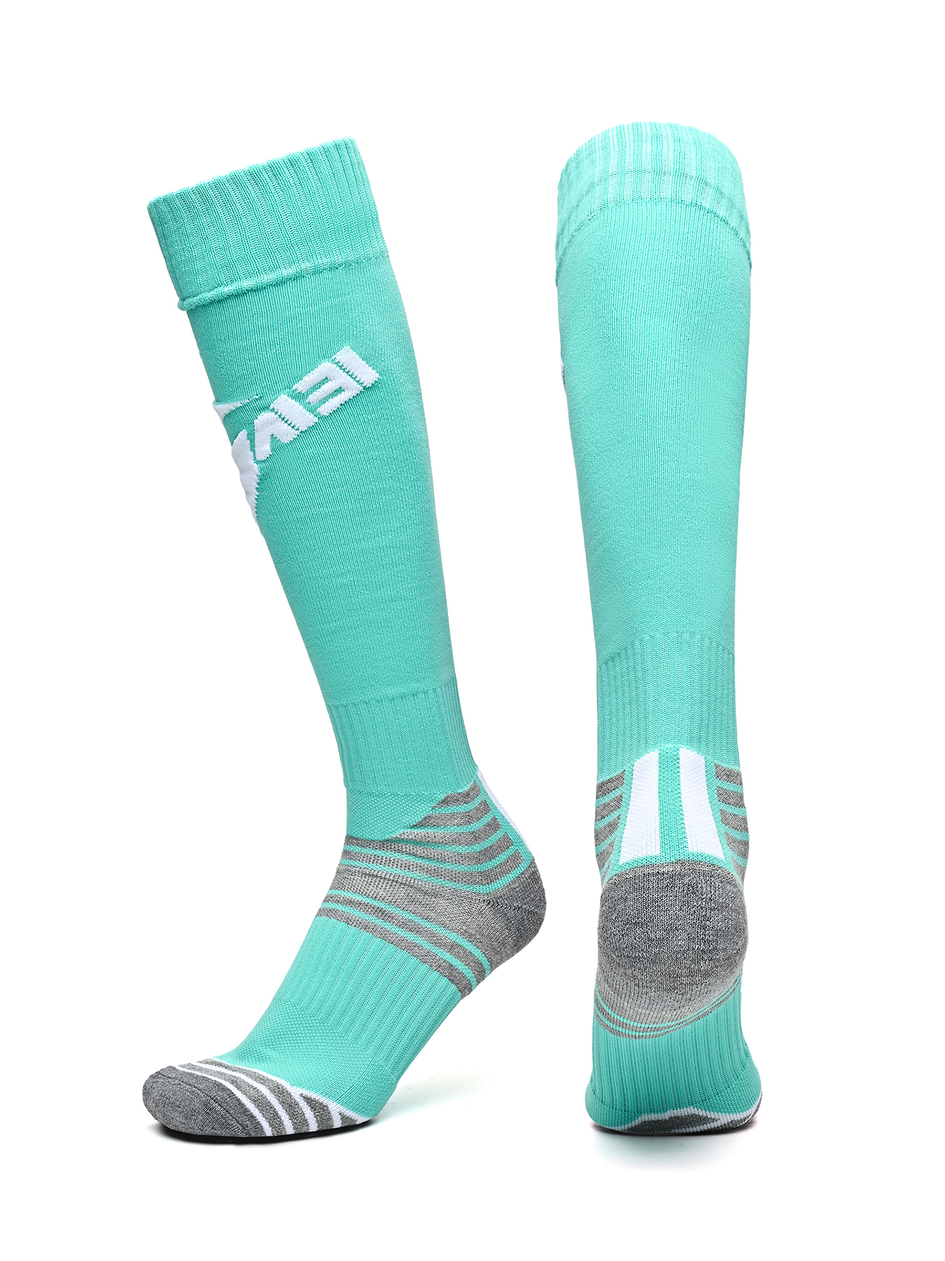 SBWZ-002-Long Football Socks with Thick Terry Sole, Sizes S-L — 16