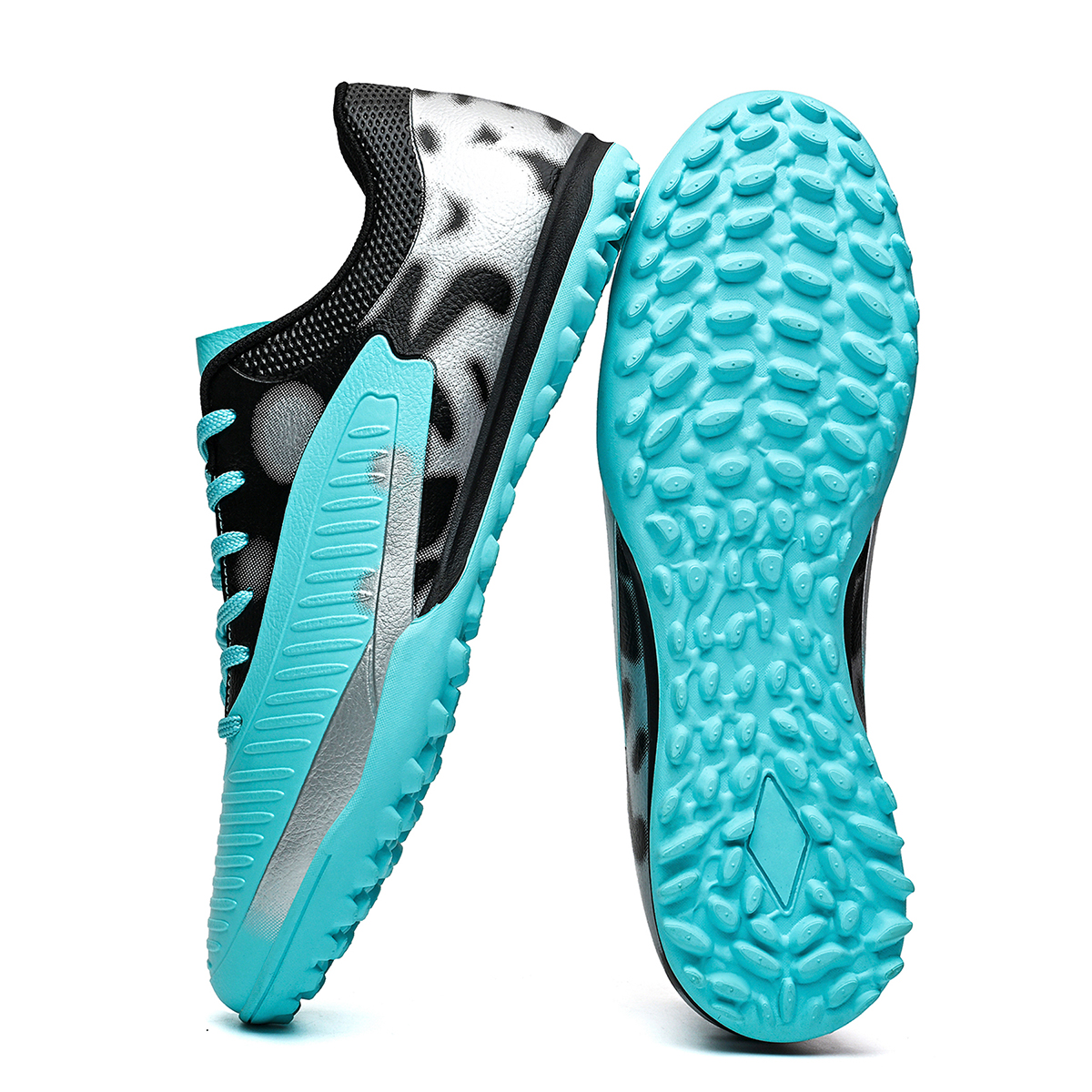JDQ-001S-Stock Lace-up Turf Football Shoes,EU Sizes 35-45 — 1