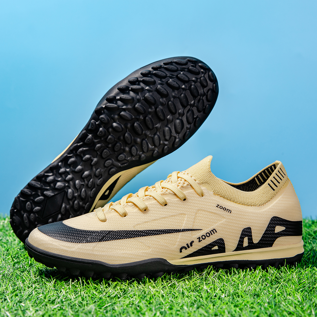 198S-TPU Seamless Turf Soccer Shoes Sizes 35-45 — 2