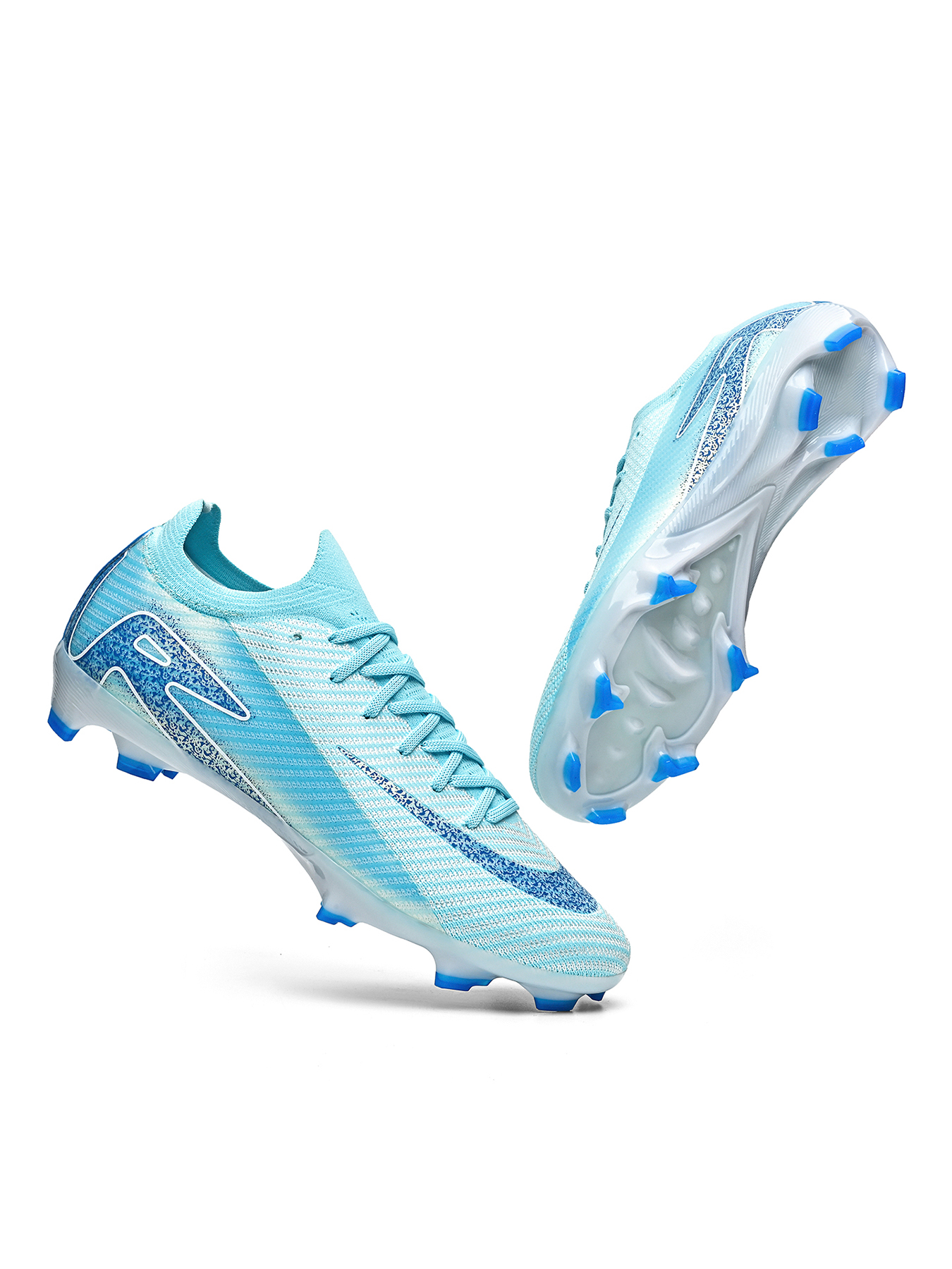 T12C-Stock Lace-up Firm Ground Football Shoes,EU Sizes 35-45 — 7