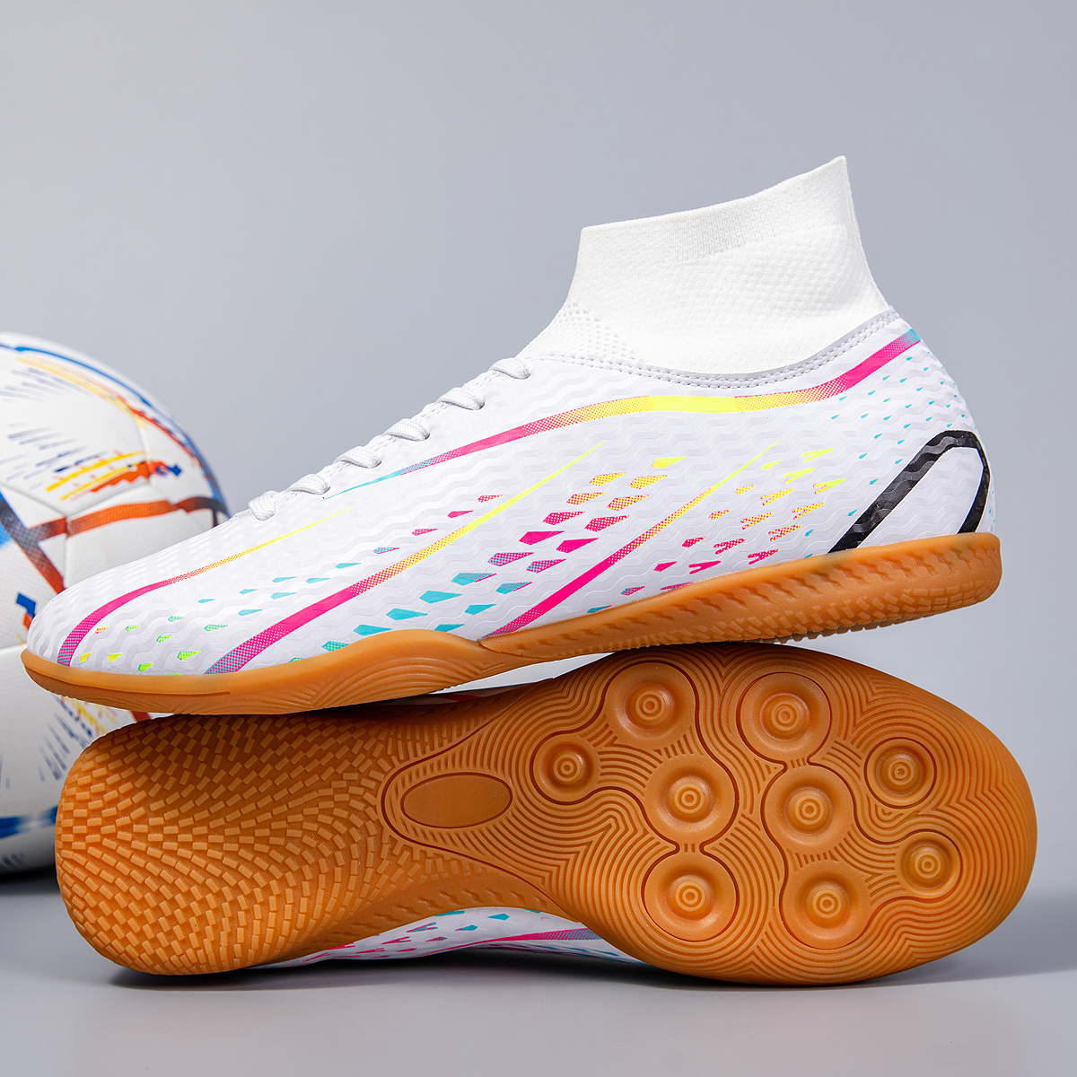 8070P-Stock Lace-up Football Shoes,EU Sizes 38-45 — 12